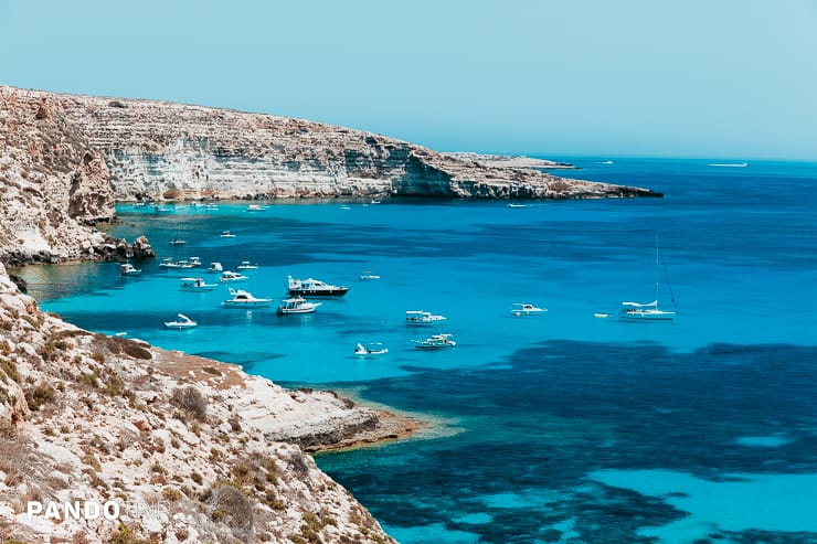 Lampedusa island