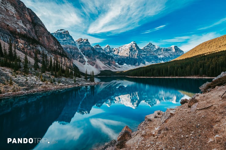 Moraine Lake, Valley of the Ten Peaks, Canada