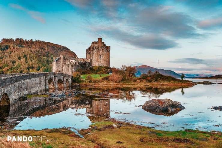 Sunrise at Eilean Donan, Loch Duich Island, Scotland