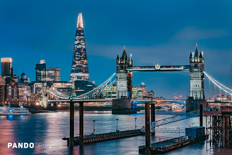 The Shard and Tower Bridge, London