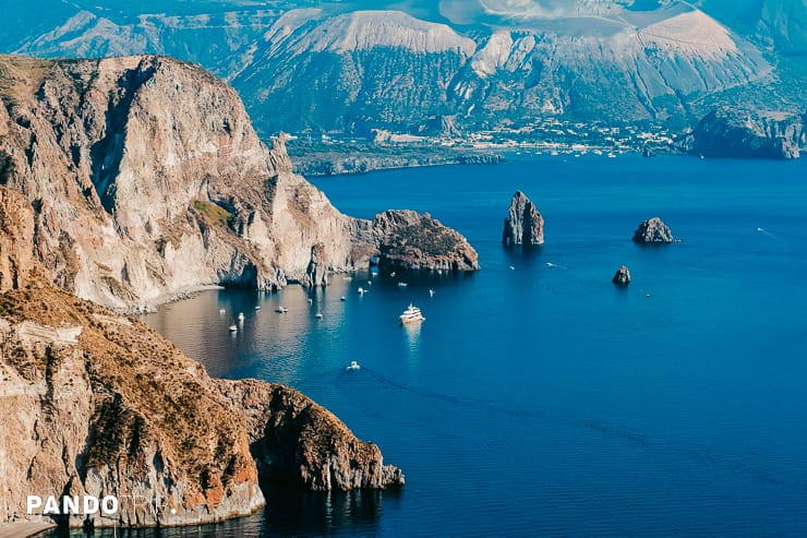 Valle Muria beach, Lipari