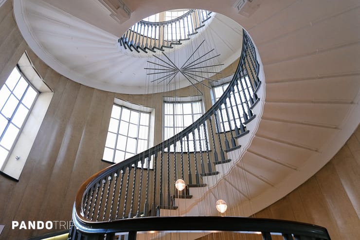 Cecil Brewer Spiral Staircase, Heal's store