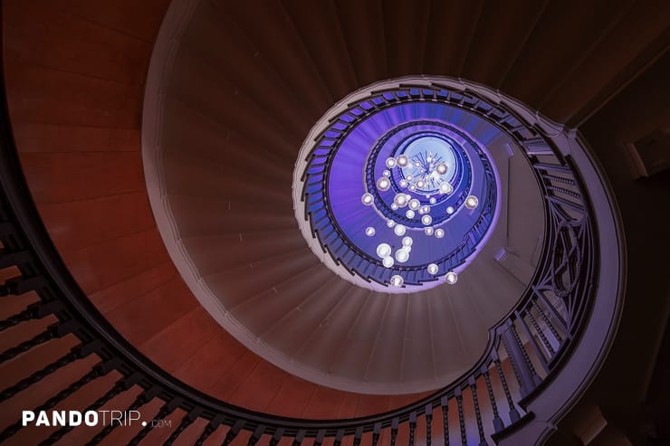 Cecil Brewer Spiral Staircase, Heal's store