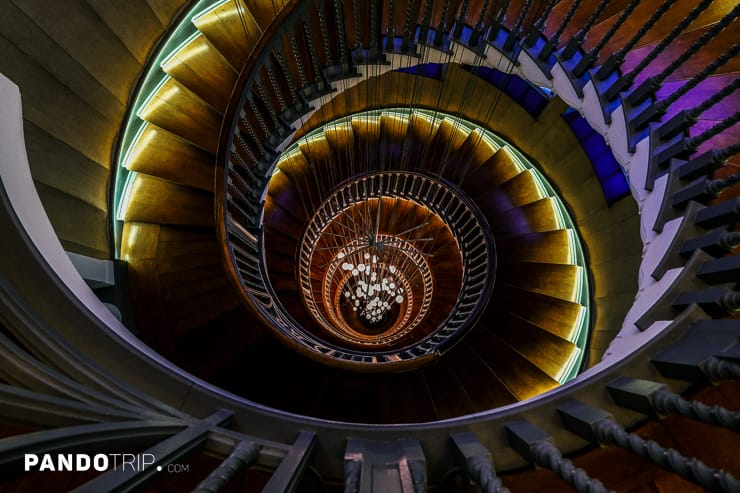 Cecil Brewer Spiral Staircase, Heal's store