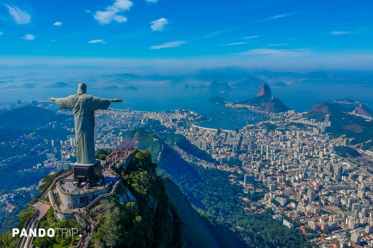 Location: Brazil 🇧🇷 (Rio de Janeiro) Christ the Redeemer - popular t, places muslims should not visit