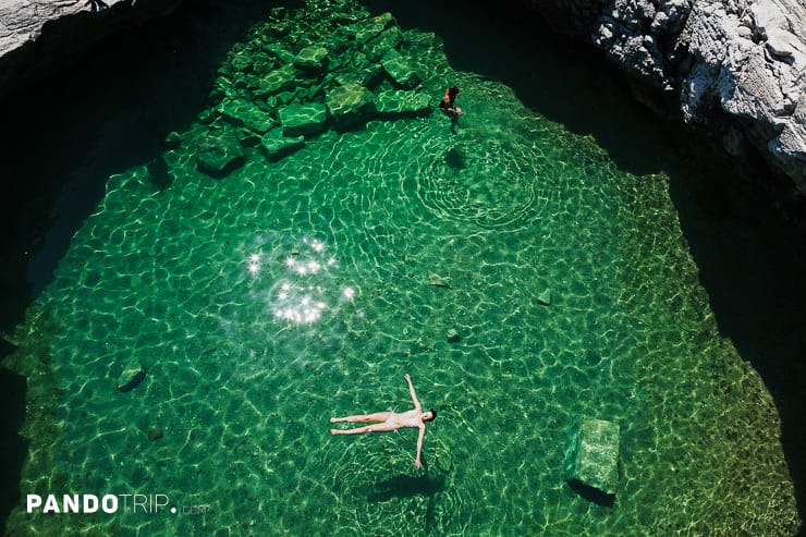 Giola Natural Pool, Thasos, Greece