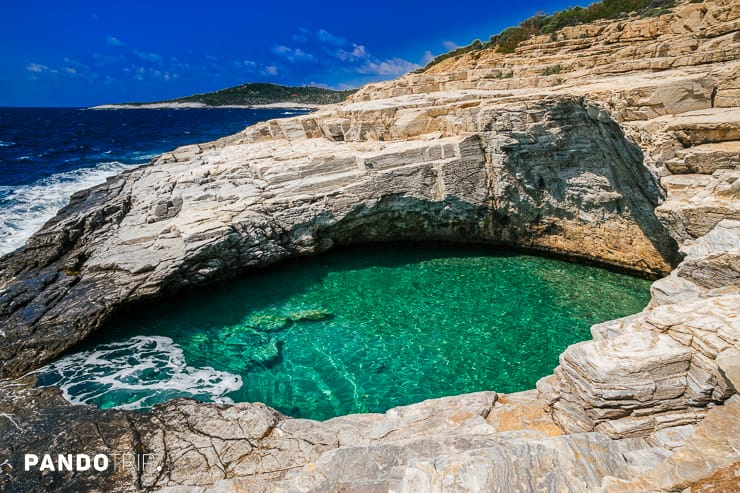 Giola Natural Pool, Thasos, Greece