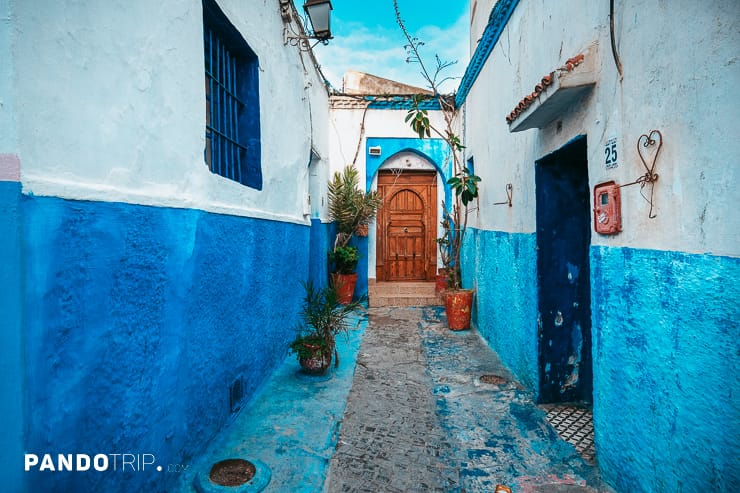 Kasbah of the Udayas neighborhood in Rabat, Morocco