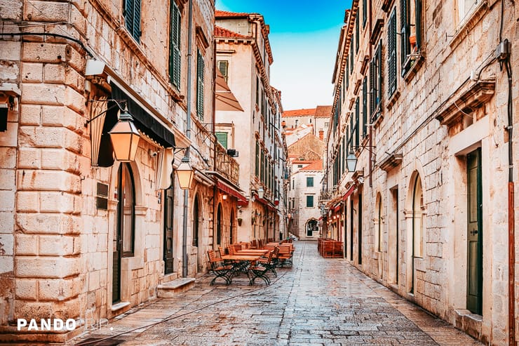 Street of Dubrovnik, Croatia