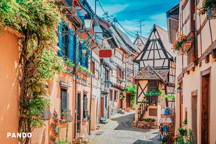 The streets of Colmar, France