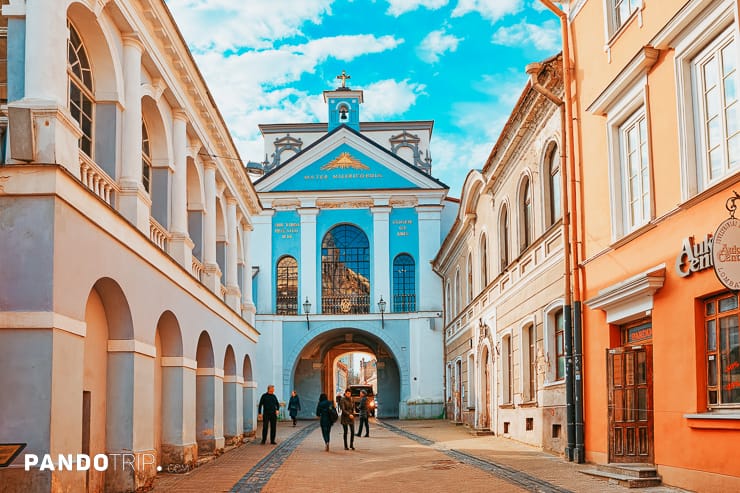 Vilnius Old Town in Lithuania