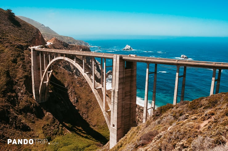 Bixby Bridge on the Pacific Coast Highway