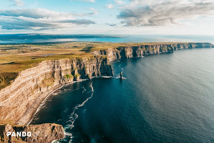 Cliffs of Moher and Atlantic Ocean, Ireland