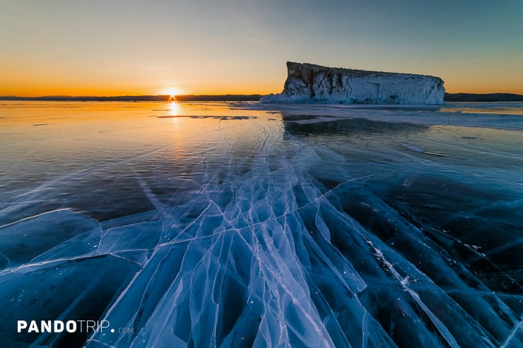 Frozen Lake Baikal