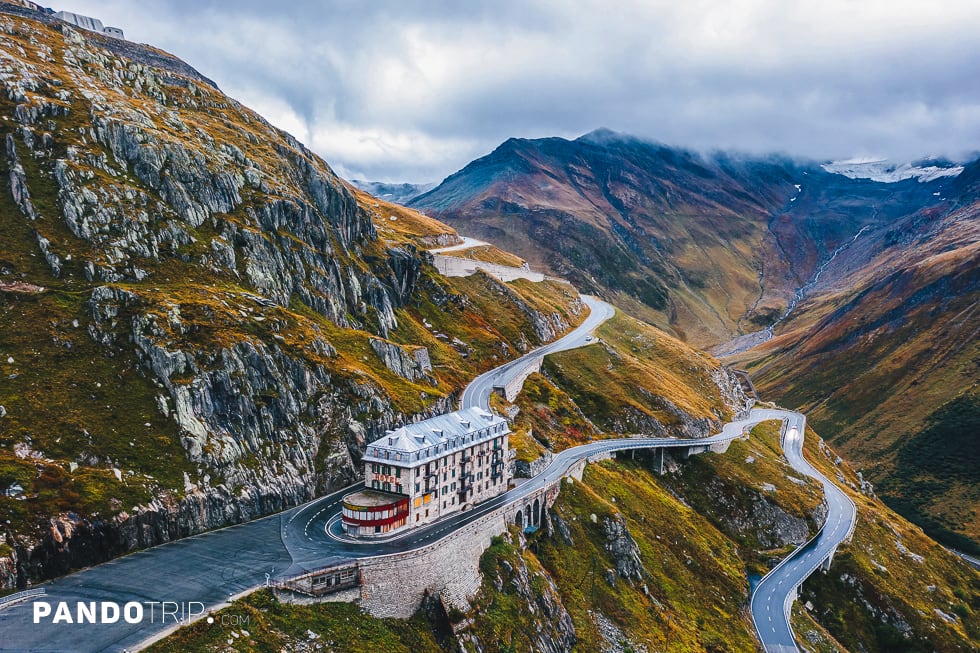 Furka Pass the Most Scenic Ride in the Swiss Alps, Switzerland
