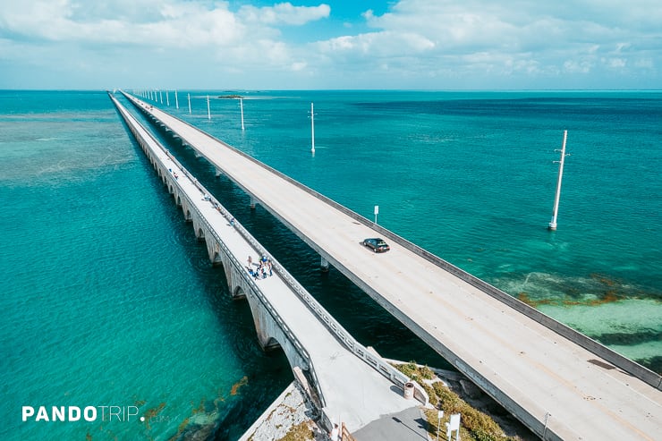 Seven Mile Bridge in Florida