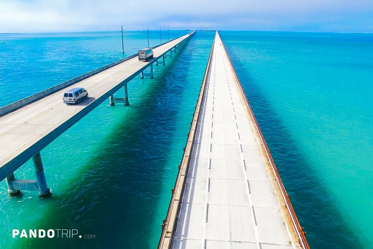 Seven Mile Bridge in Florida