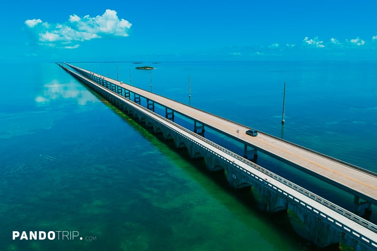 Seven Mile Bridge in Florida