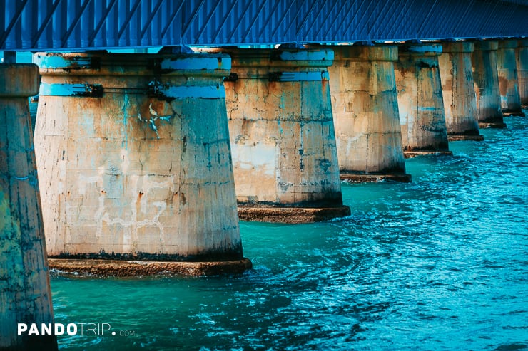 Seven Mile Bridge in Florida