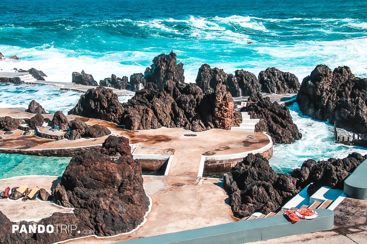 Porto Moniz Natural Swimming Pools, Madeira, Portugal