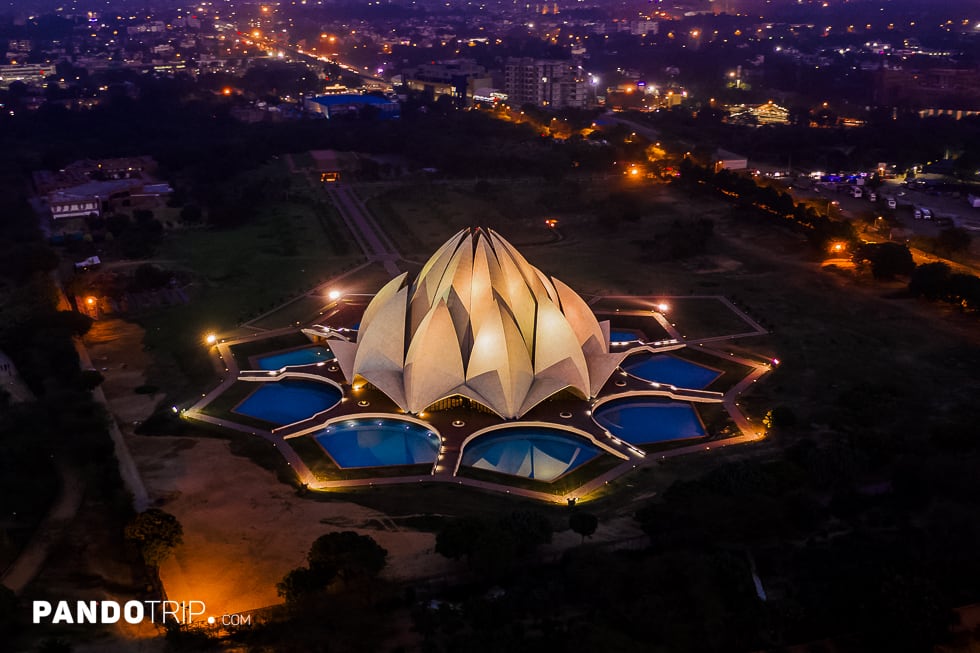 Lotus Temple: an Iconic Symbol of Modern Indian Architecture - Places To  See In Your Lifetime