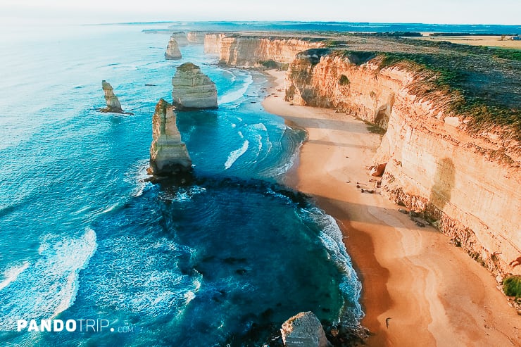 Twelve Apostles along Victoria coast