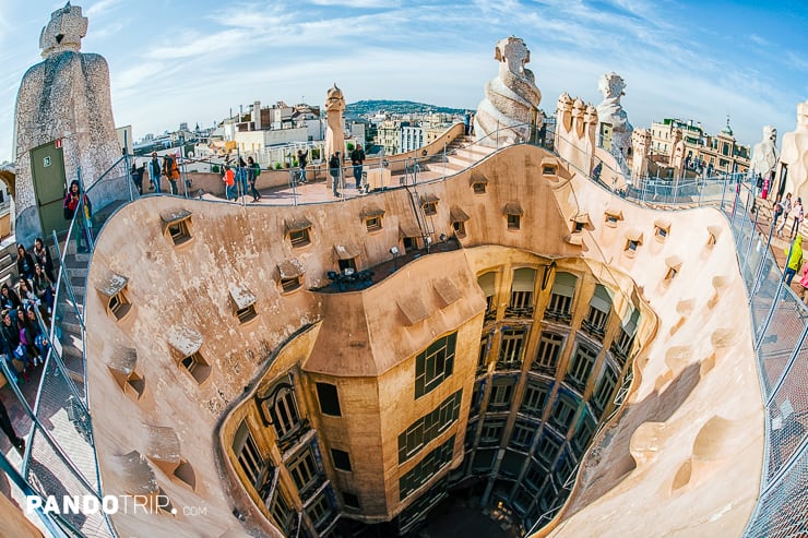 Casa Mila or La Pedrera, Barcelona