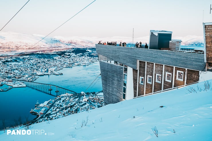 Fjellheisen cable car station