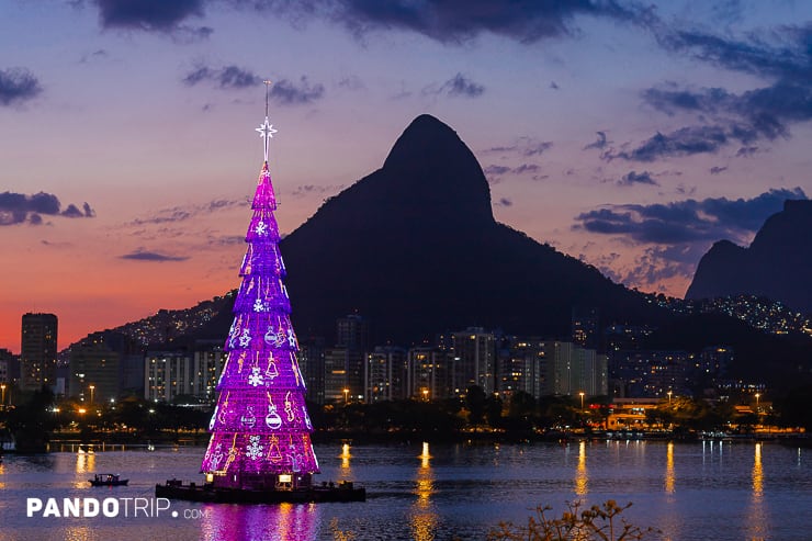 ASEAN Skyline - Louis Vuitton Christmas tree at the