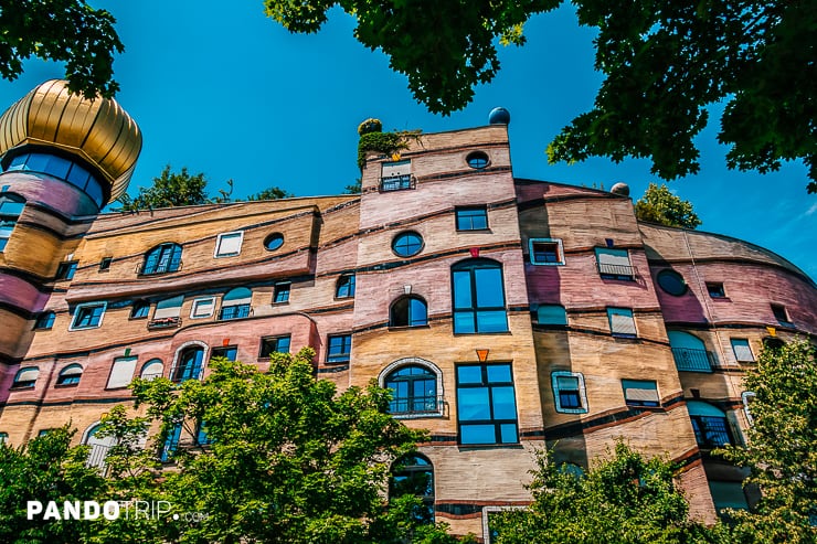 Forest spiral or Waldspirale in Darmstadt, Germany