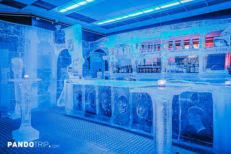 Magic Ice Bar in Tromso