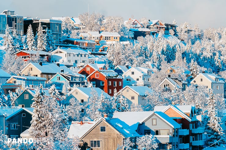 Tromso in winter