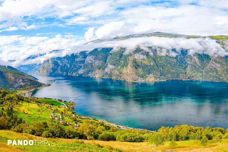 Aurlandsfjord, a part of Sognefjord