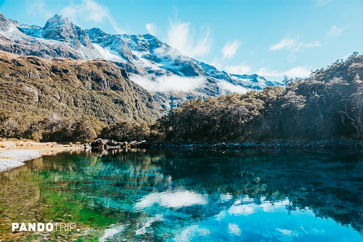 Blue Lake or Rotomairewhenua, Nelson Lakes National Park, New Zealand