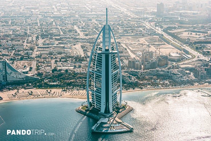 Burj Al Arab 7 Star Hotel in Dubai, UAE
