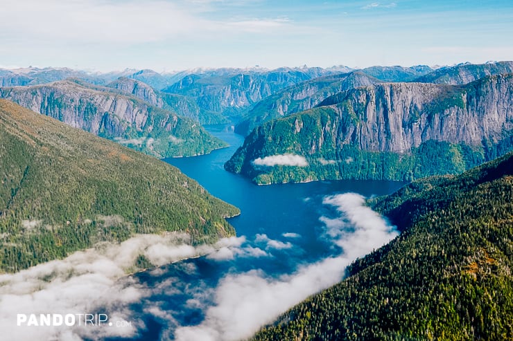 Misty Fjords National Monument in Tongass National Park, Alaska