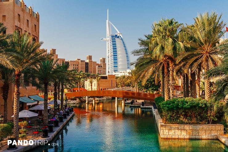 Photo of Burj Al Arab from Madinat Jumeirah