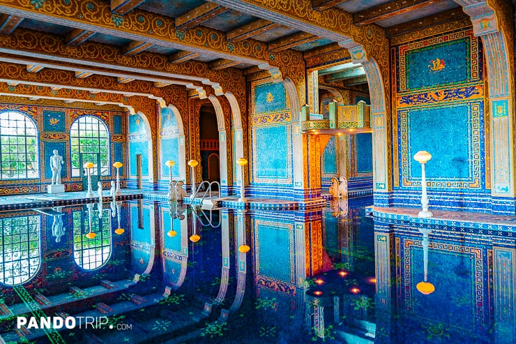 Roman pool in Hearst Castle