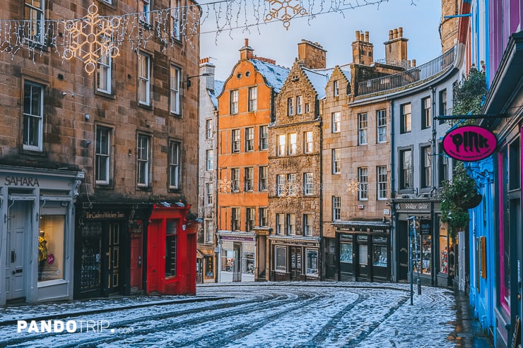 Victoria Street in December