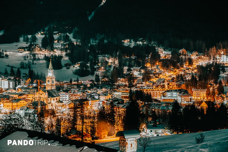 Cortina D'Ampezzo in Dolomites, Italy