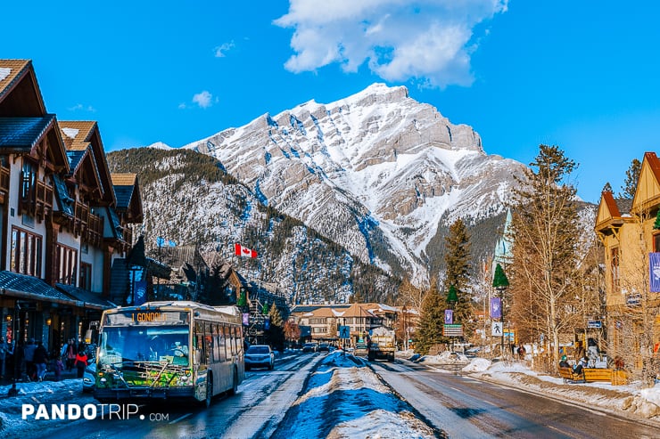 Famous Banff Avenue