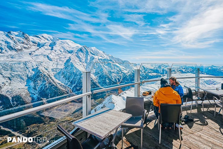 Le Brevent viewpoint, Chamonix