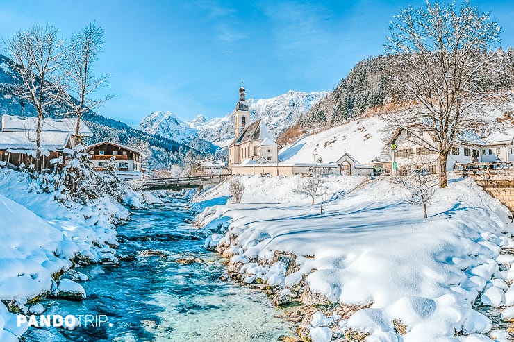 St. Sebastian church in Ramsau