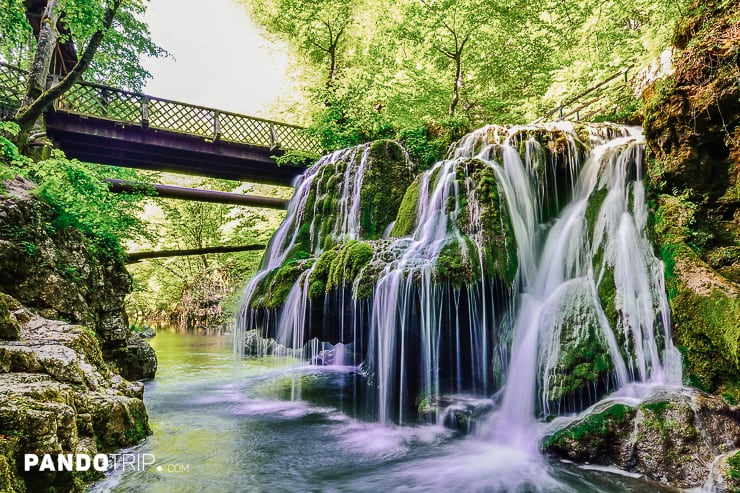 Unique Bigar Waterfall in Romania