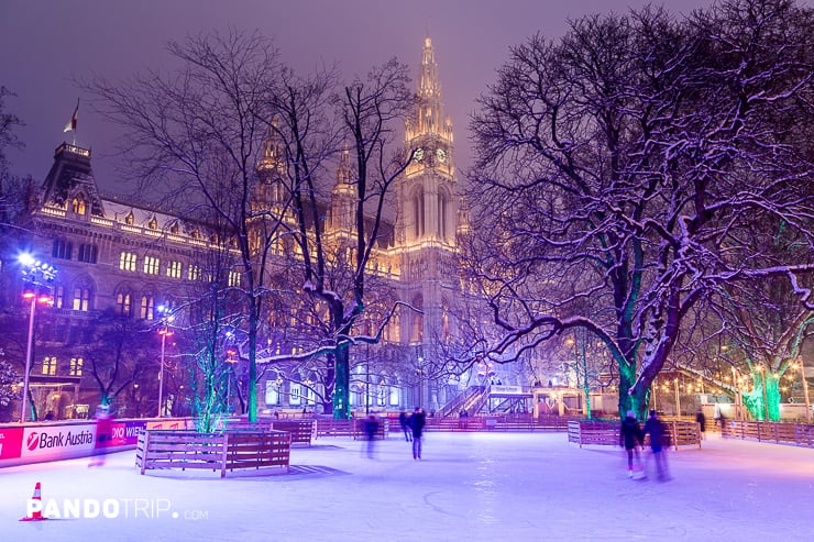 Vienna Ice Dream at Rathausplatz