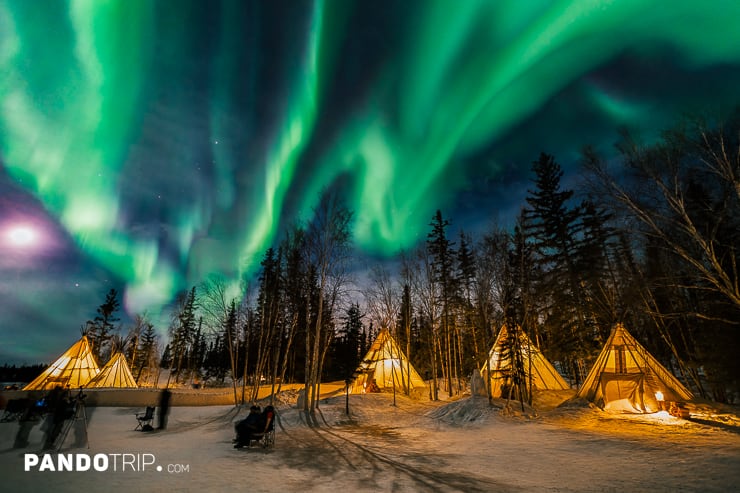 Aurora Village in Yellowknife