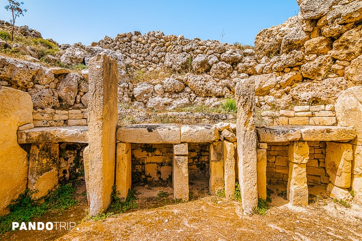 Ggantija temples on Gozo island, Malta