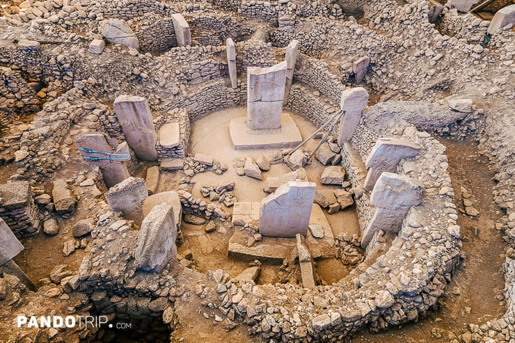 Gobekli Tepe in Sanliurfa, Turkey