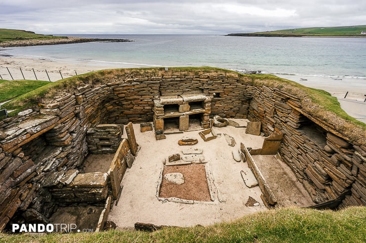 Skara Brae in Scotland