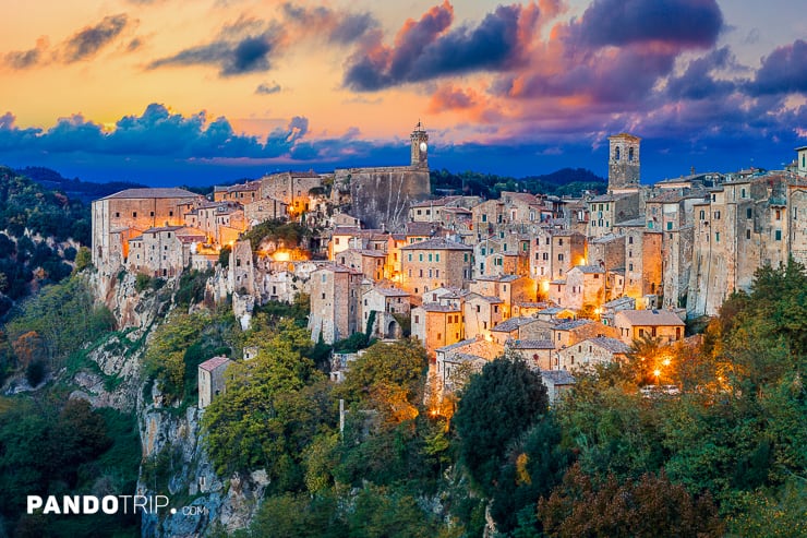 Sorano, Tuscany